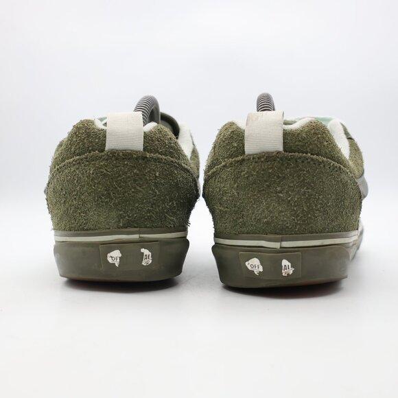 Vans Knu Skool Utility Men\'s 8.5 Women 10 Green Athletic Suede Skate Sneakers main image 9